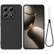 Захисний чохол Deexe Silicone Case для Xiaomi 14T Pro - Black (365621B). Фото 1 з 8