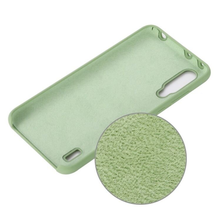 Силіконовий (TPU) чохол Deexe Silicone Case для Xiaomi Mi 9 Lite / Mi CC9 - Green: фото 3 з 6