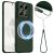 Защитный чехол Deexe Silicone Case with MagSafe для Motorola Edge 70 Pro - Dark Green: фото 1 из 9
