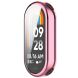 Защитный чехол Deexe Silicone Frame для Xiaomi Mi Smart Band 8 / 9 - Pink (326044P). Фото 2 из 8