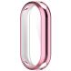 Защитный чехол Deexe Silicone Frame для Xiaomi Mi Smart Band 8 / 9 - Pink (326044P). Фото 5 из 8