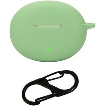 Защитный чехол Deexe Silicone Sleeve для OPPO Enco Air 4 - Matcha Green: фото 1 из 8