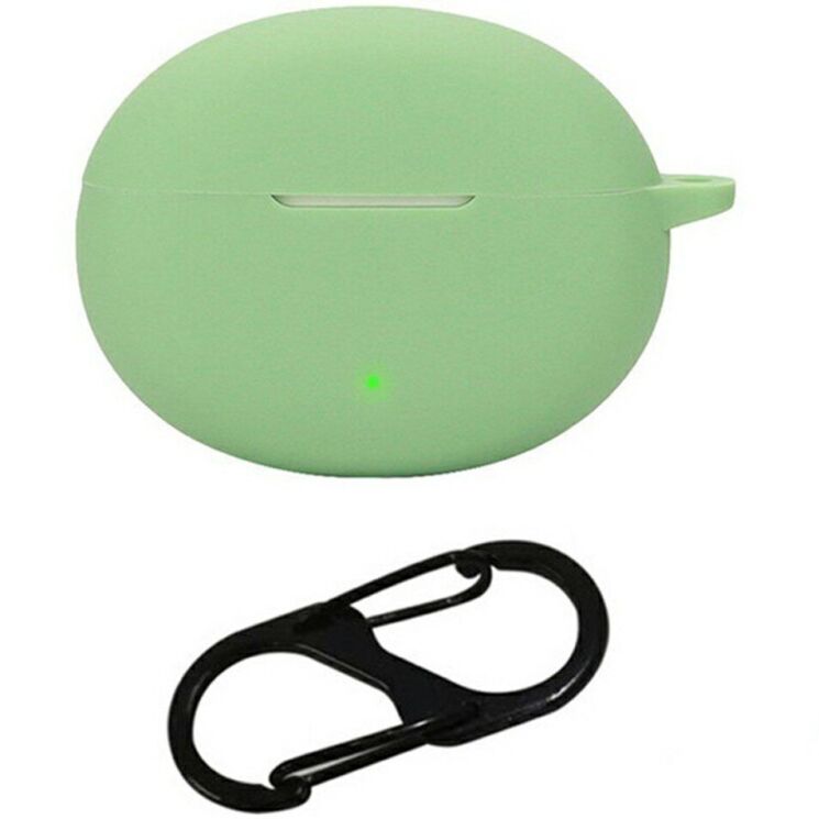 Защитный чехол Deexe Silicone Sleeve для OPPO Enco Air 4 - Matcha Green: фото 1 из 8