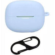 Защитный чехол Deexe Silicone Sleeve для Xiaomi Redmi Buds 8 Pro - Sky Blue: фото 1 из 8