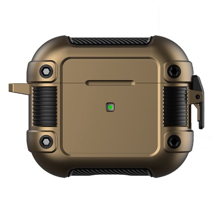 Захисний чохол Deexe Solid Case для Apple AirPods Pro 2 - Brown: фото 1 з 8