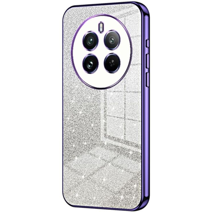 Защитный чехол Deexe Sparkles Cover для Realme 12 Pro - Purple: фото 1 из 7
