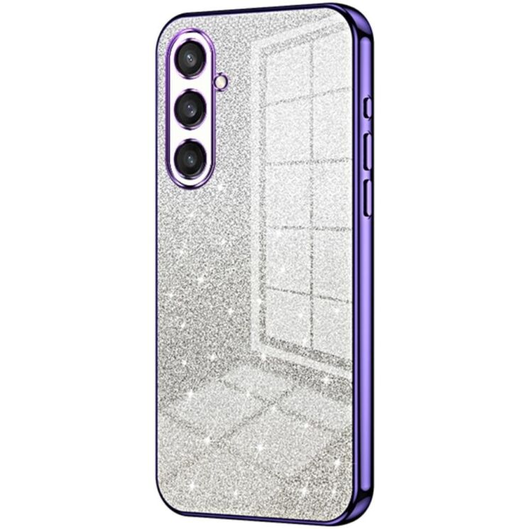 Защитный чехол Deexe Sparkles Cover для Samsung Galaxy S23 FE - Purple: фото 1 из 7