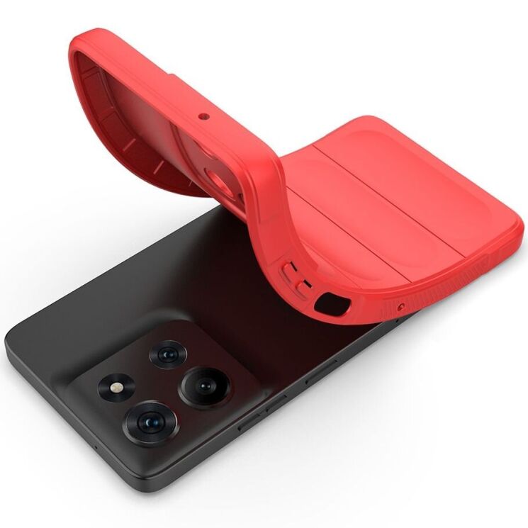 Защитный чехол Deexe Terra Case для Motorola Moto G75 - Black: фото 5 из 6