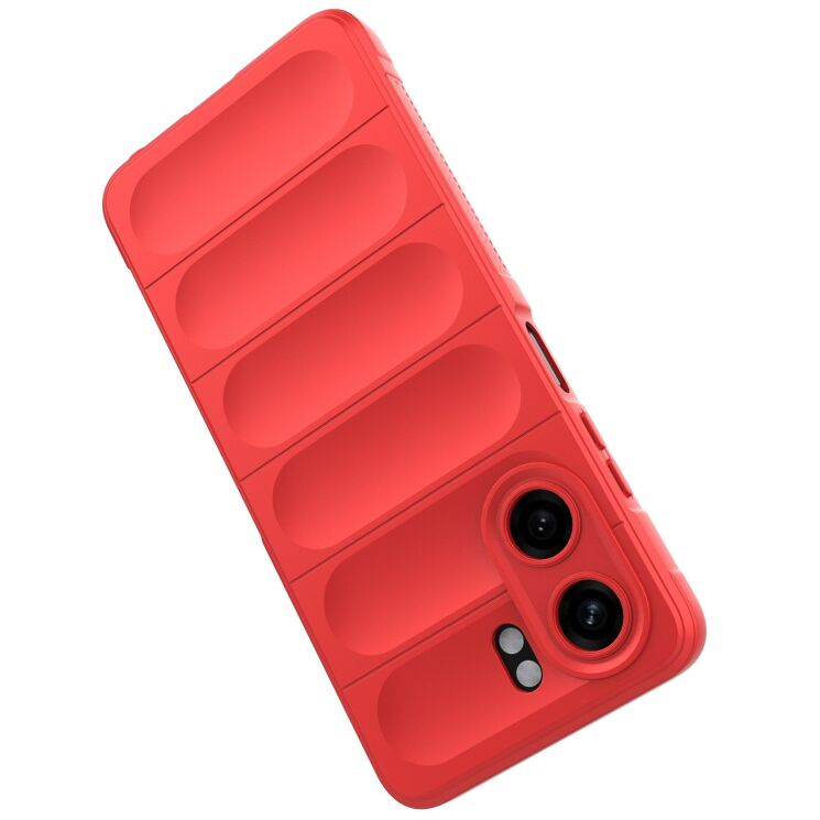 Захисний чохол Deexe Terra Case для OPPO A5x - Red: фото 3 з 8