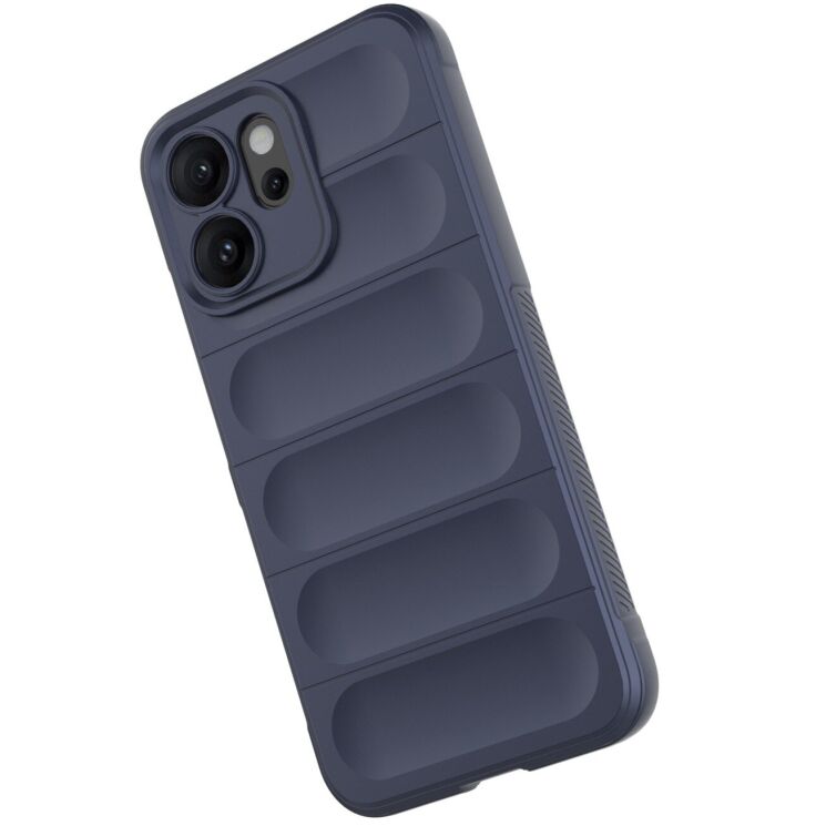 Захисний чохол Deexe Terra Case для OPPO Reno 14 F/FS - Dark Blue: фото 2 з 6