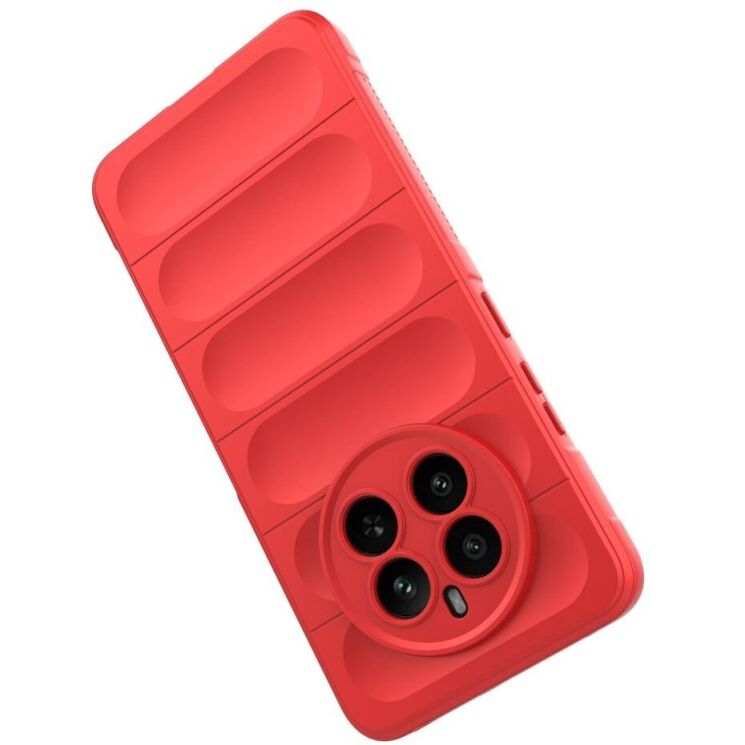 Защитный чехол Deexe Terra Case для Realme 12 / 12 Plus - Red: фото 2 из 7