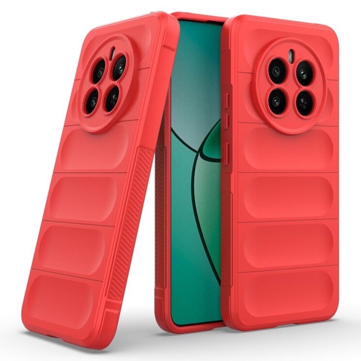 Защитный чехол Deexe Terra Case для Realme 12 / 12 Plus - Red: фото 3 из 7