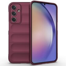Защитный чехол Deexe Terra Case для Samsung Galaxy M35 (M356) - Wine Red: фото 1 из 6
