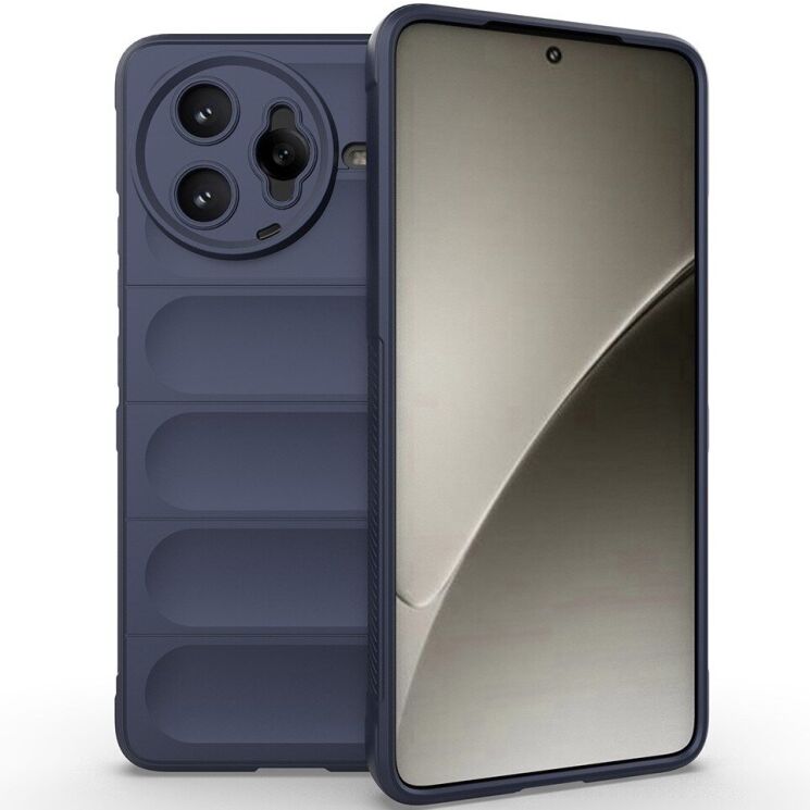 Защитный чехол Deexe Terra Case для Xiaomi Poco F7 Ultra - Dark Blue: фото 1 из 11