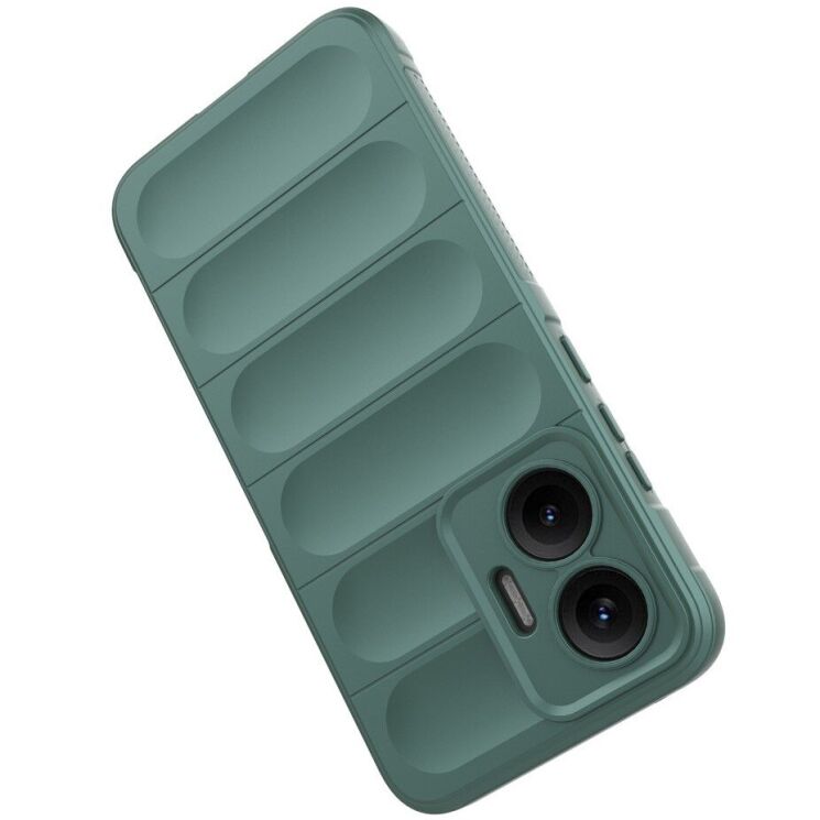 Защитный чехол Deexe Terra Case для Xiaomi Poco F7 - Green: фото 3 из 9