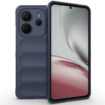 Защитный чехол Deexe Terra Case для Xiaomi Redmi Note 14 4G - Dark Blue: фото 1 из 4
