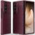 Защитный чехол Deexe Terra Case (FF) для Samsung Galaxy Fold 7 - Wine Red: фото 1 из 9