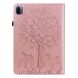 Защитный чехол Deexe Tree Print для Xiaomi Pad 5 / 5 Pro - Rose Gold (284926RG). Фото 3 из 12