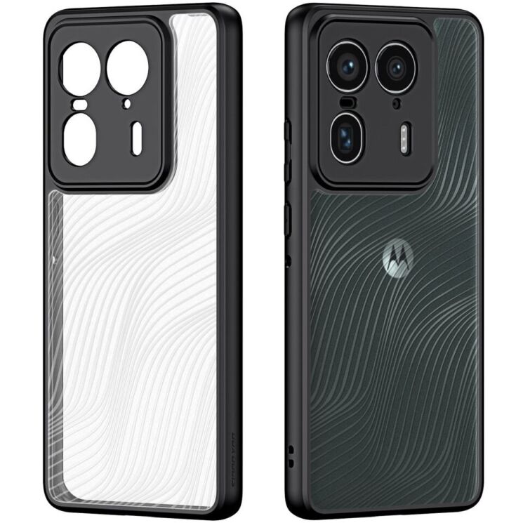 Защитный чехол DUX DUCIS Aimo Series для Motorola Edge 50 Ultra - Black: фото 2 из 13