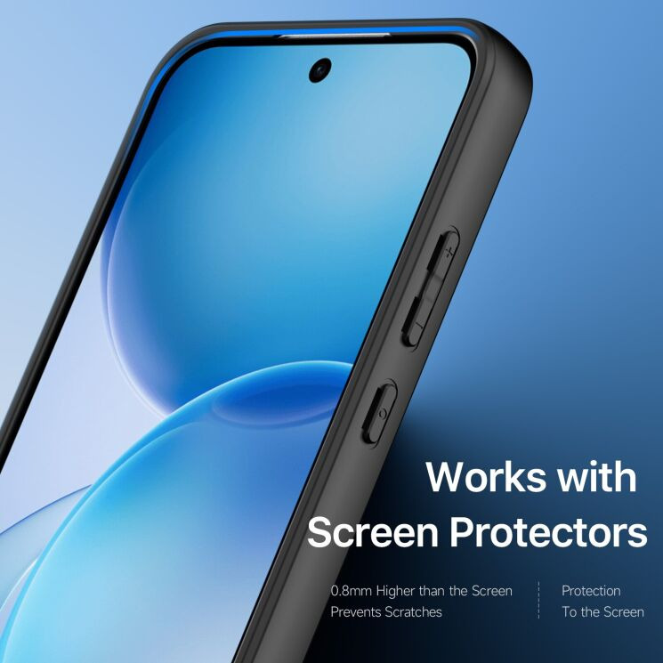 Защитный чехол DUX DUCIS Aimo Series для OPPO Reno 16 F/FS - Black: фото 7 из 10