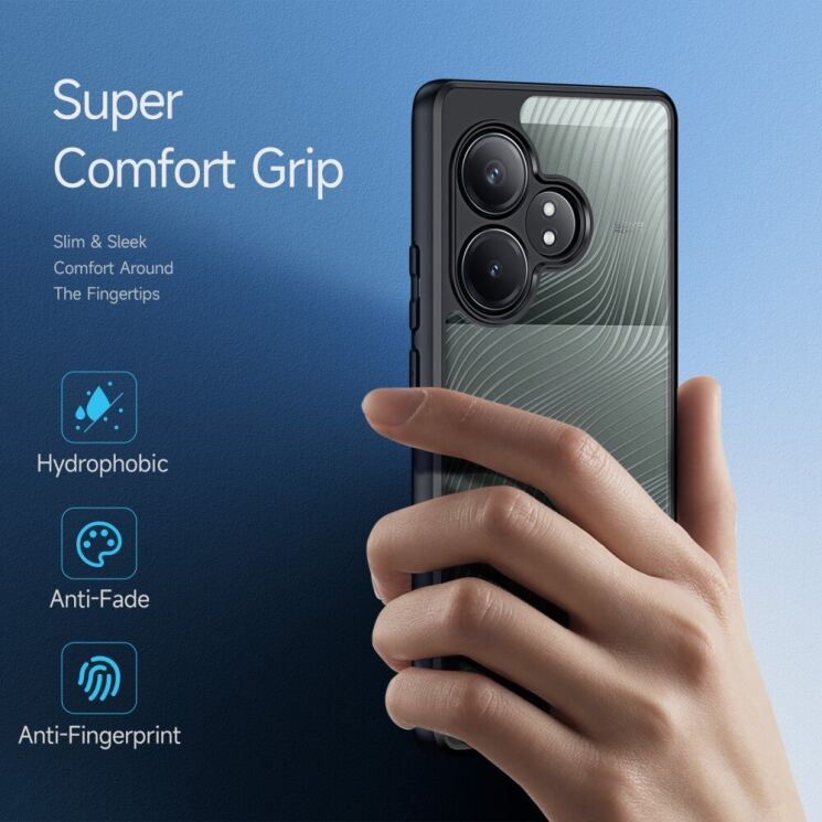 Защитный чехол DUX DUCIS Aimo Series для Realme GT Neo 6 SE / GT 6T / GT 6 - Black: фото 4 из 13