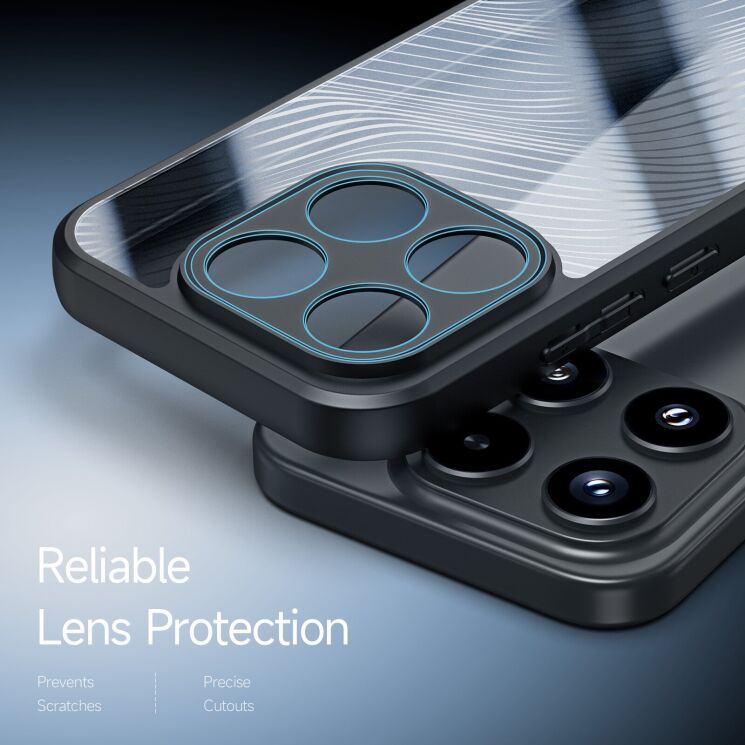 Защитный чехол (PC+TPU) DUX DUCIS Aimo Series для Xiaomi 17 - Black (390600B) Защитный чехол (PC+TPU) DUX DUCIS Aimo Series для Xiaomi 17 - Black: фото 5 из 9