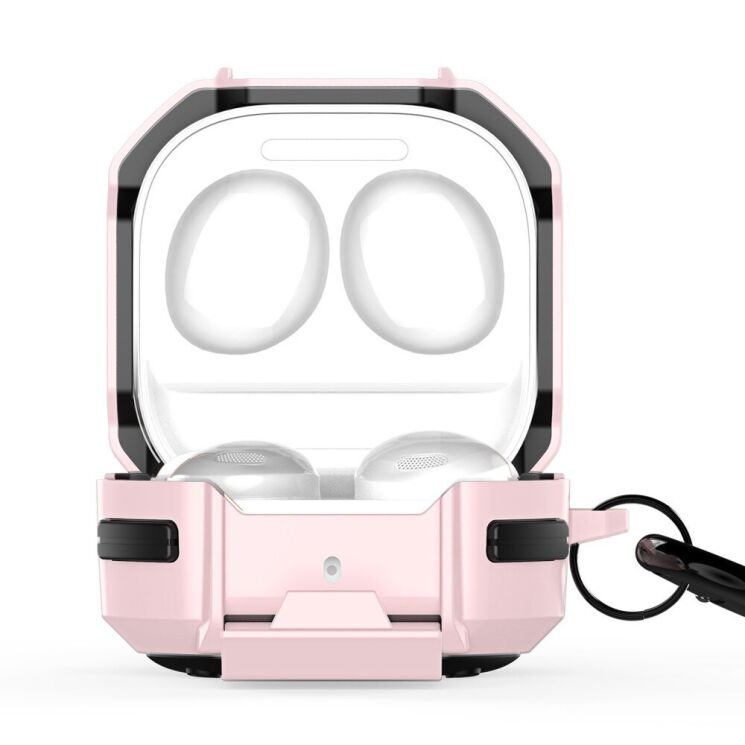 Захисний чохол DUX DUCIS SECG Series для Samsung Galaxy Buds Live / Buds Pro / Buds 2 / Buds 2 Pro / Buds FE - Pink: фото 2 з 10
