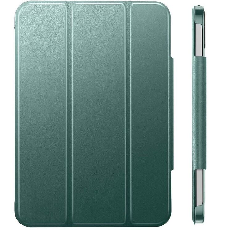 Защитный чехол ESR Ascend Trifold Case для Apple iPad mini 6 / 7 (2021/2024) - Forest Green: фото 3 из 9
