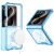 Захисний чохол GKK AirBag Mag для Samsung Galaxy Flip 8 - Transparent Blue: фото 1 з 6