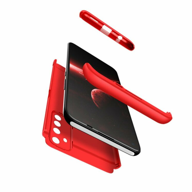 Защитный чехол GKK Double Dip Case для Realme 6 / 6s - Red: фото 3 из 16