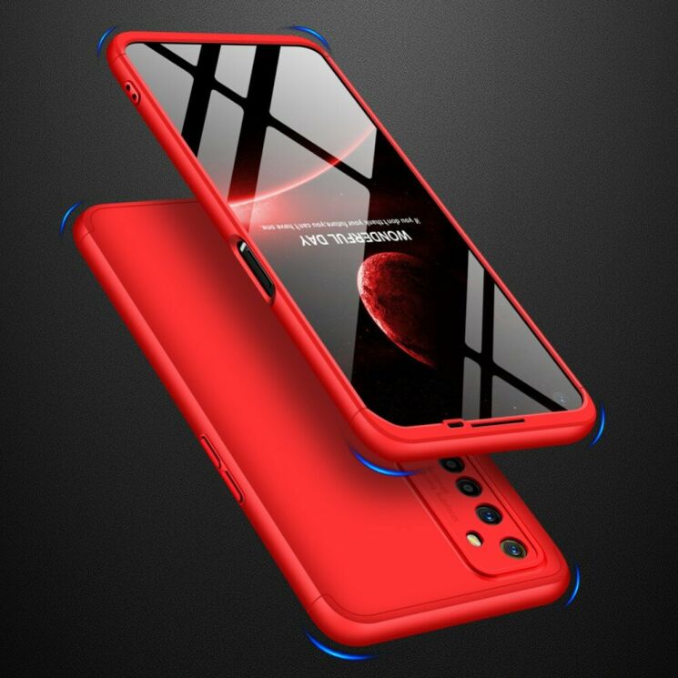 Защитный чехол GKK Double Dip Case для Realme 6 / 6s - Red: фото 2 из 16