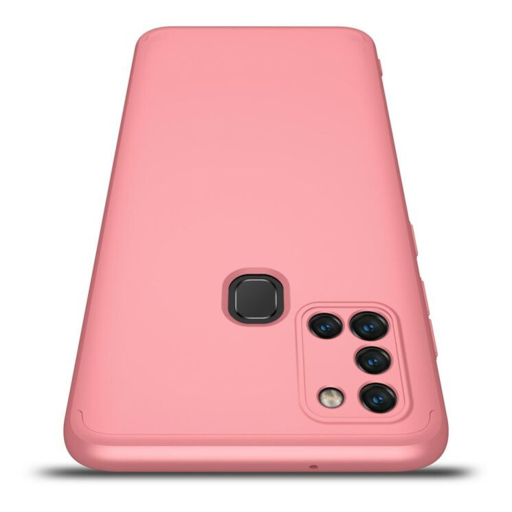 Защитный чехол GKK Double Dip Case для Samsung Galaxy A21s (A217) - Rose Gold: фото 6 из 15