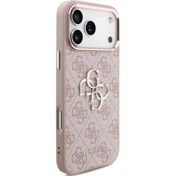 Захисний чохол Guess 4G Big 4G Classic Logo для iPhone 18 Pro / 17 Pro (GUHCP18L4GMGCPI) - Rose Gold (423743RG) Захисний чохол Guess 4G Big 4G Classic Logo для iPhone 18 Pro / 17 Pro (GUHCP18L4GMGCPI) - Rose Gold: фото 3 з 7