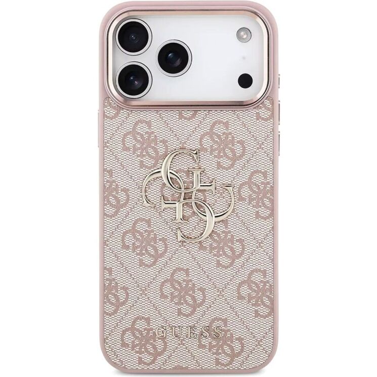 Захисний чохол Guess 4G Big 4G Classic Logo для iPhone 18 Pro / 17 Pro (GUHCP18L4GMGCPI) - Rose Gold (423743RG) Захисний чохол Guess 4G Big 4G Classic Logo для iPhone 18 Pro / 17 Pro (GUHCP18L4GMGCPI) - Rose Gold: фото 2 з 7