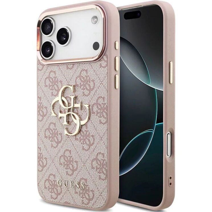 Захисний чохол Guess 4G Big 4G Classic Logo для iPhone 18 Pro / 17 Pro (GUHCP18L4GMGCPI) - Rose Gold (423743RG) Захисний чохол Guess 4G Big 4G Classic Logo для iPhone 18 Pro / 17 Pro (GUHCP18L4GMGCPI) - Rose Gold: фото 1 з 7