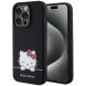 Защитный чехол Hello Kitty Liquid Silicone для Apple iPhone 15 Pro Max - Black (349621B). Фото 1 из 8