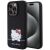 Защитный чехол Hello Kitty Liquid Silicone для Apple iPhone 15 Pro Max - Black: фото 1 из 8