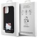 Защитный чехол Hello Kitty Liquid Silicone для Apple iPhone 15 Pro Max - Black (349621B). Фото 8 из 8