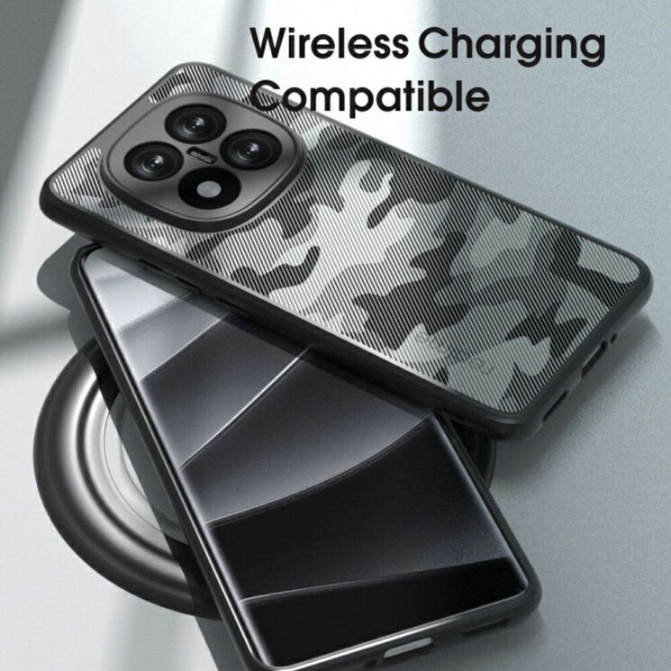 Защитный чехол IBMRS Military для Xiaomi Redmi Note 14 Pro Plus - Artistic Camouflage: фото 3 из 8