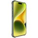 Защитный чехол IMAK Airbag MAX Case для Apple iPhone 16 - Transparent Black (360709H). Фото 2 из 10