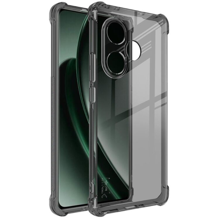 Защитный чехол IMAK Airbag MAX Case для Realme GT Neo 6 SE / GT 6T / GT 6 - Transparent Black: фото 1 из 11