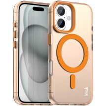 Захисний чохол IMAK Candy Series Magnetic для Apple iPhone 16 - Orange: фото 1 з 8