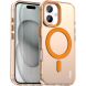 Захисний чохол IMAK Candy Series Magnetic для Apple iPhone 16 - Orange (366467O). Фото 1 з 8