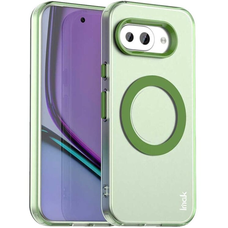 Защитный чехол IMAK Candy Series Magnetic для Google Pixel 9a - Green: фото 1 из 10