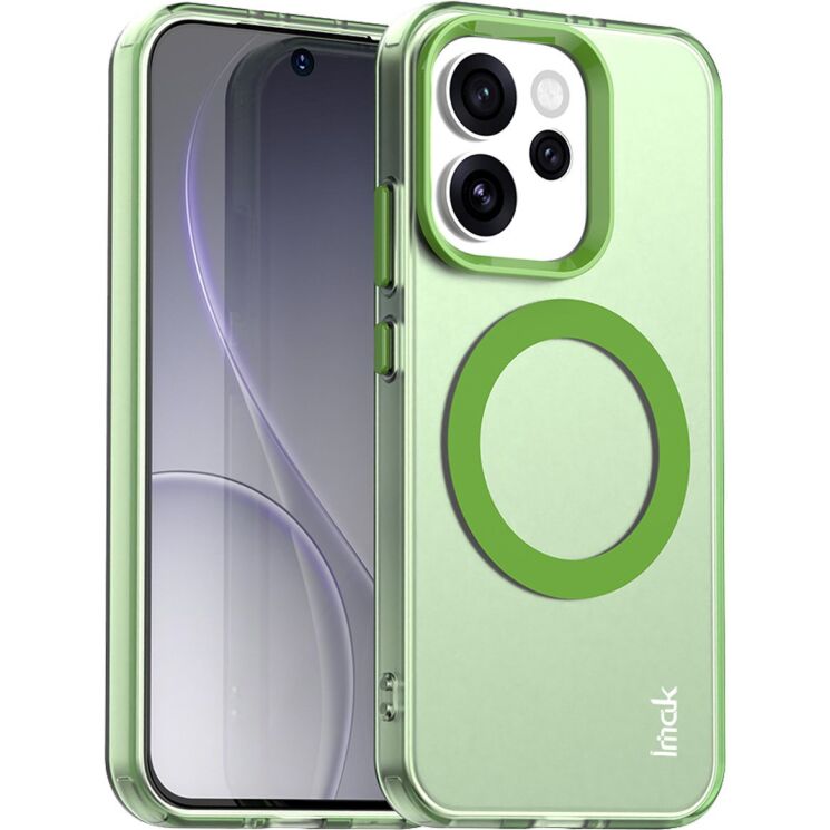 Защитный чехол IMAK Candy Series Magnetic для OPPO Reno 15 Pro - Green: фото 1 из 9