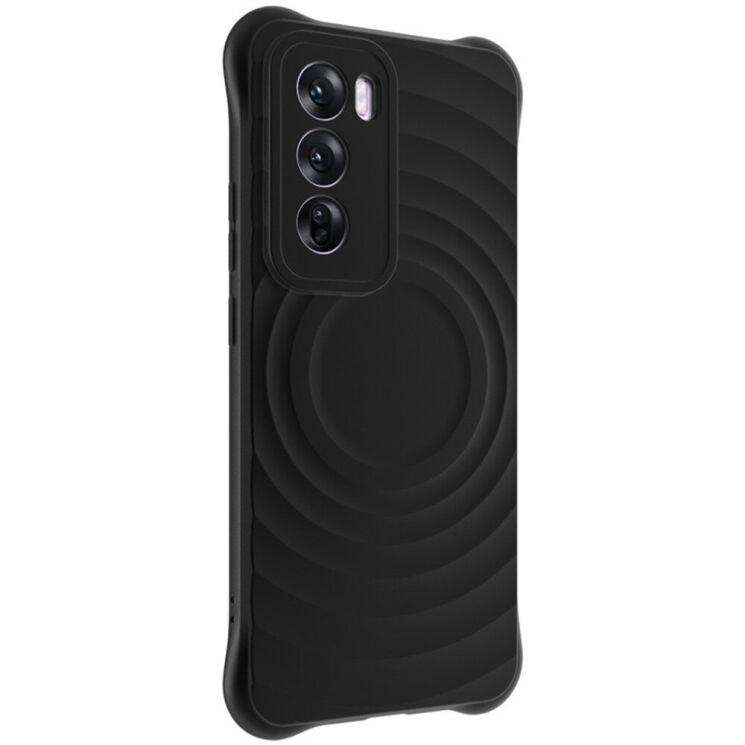 Защитный чехол IMAK Manbo для OPPO Reno 12 Pro - Matte Black: фото 3 из 11