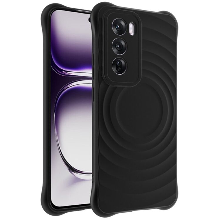 Защитный чехол IMAK Manbo для OPPO Reno 12 Pro - Matte Black: фото 1 из 11