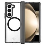 Защитный чехол ItSkins Hybrid R Hinge with MagSafe для Samsung Galaxy Fold 6 (SGQ6-HIMCL-BKTR) - Clear Smoke: фото 1 из 6