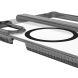 Захисний чохол ItSkins Hybrid R Hinge with MagSafe для Samsung Galaxy Fold 6 (SGQ6-HIMCL-BKTR) - Clear Smoke (357674C). Фото 5 з 6