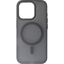 Защитный чехол Just Must Silk Frost with MagSafe для iPhone 16 Pro (6977248565339) - Black: фото 1 из 3